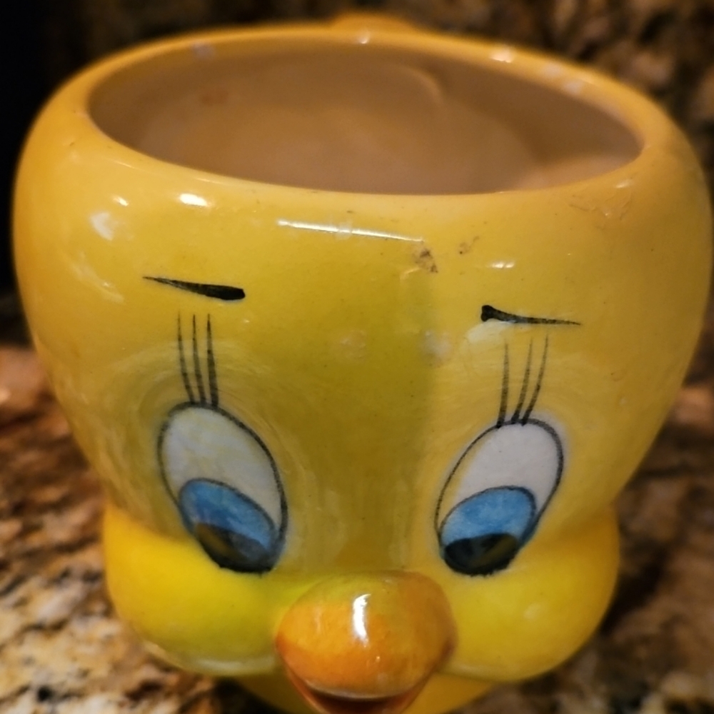 Vintage Tweety Bird Coffee Mug Ceramic